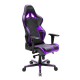 Кресло компьютерное DXRacer OH/RV131/NV кожа черный/фиолетовый