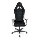 Кресло компьютерное DXRacer OH/RW01/NW ткань/кожа белый/черный