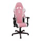 Кресло компьютерное DXRacer OH/RZ95/PWN кожа белый/черный/розовый