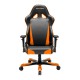 Кресло компьютерное DXRacer OH/TS29/NO кожа черный/оранжевый