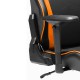Кресло компьютерное DXRacer OH/TS29/NO кожа черный/оранжевый
