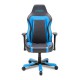 Кресло компьютерное DXRacer OH/WZ06/NB поливинилхлорид/кожа черный/синий