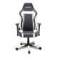 Кресло компьютерное DXRacer OH/WZ06/NW поливинилхлорид/кожа белый/черный