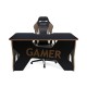 Стол компьютерный Generic Comfort Gamer2/DS/NC черный/коричневый