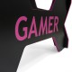 Стол компьютерный Generic Comfort Gamer2/DS/NV черный/фиолетовый