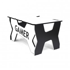 Стол компьютерный Generic Comfort Gamer2/NW белый/черный