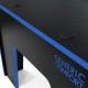 Стол компьютерный Generic Comfort Office/N/B черный/синий