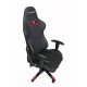 Чехол для кресла Formula DXRacer DCC005-N-F экокожа черный/красный