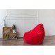 Кресло-мешок DreamBag L микровельвет красный
