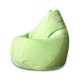 Кресло-мешок DreamBag L микровельвет салатовый
