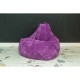 Кресло-мешок DreamBag L микровельвет фиолетовый