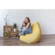 Кресло-мешок DreamBag L микровельвет желтый