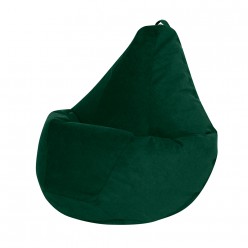 Кресло-мешок DreamBag XL велюр зеленый