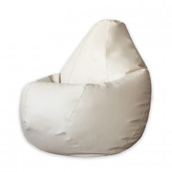 Кресло-мешок DreamBag XL экокожа светло-бежевый