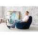Кресло-мешок DreamBag XL велюр Cozy Home синий