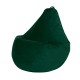 Кресло-мешок DreamBag 2XL велюр зеленый