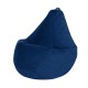 Кресло-мешок DreamBag 2XL велюр синий