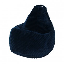 Кресло-мешок DreamBag 2XL велюр Cozy Home синий