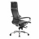 Кресло руководителя Метта SAMURAI Lux 2 рециклированная кожа черный