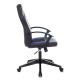 Кресло игровое ZOMBIE 11 BLUE текстиль/экокожа черный/синий