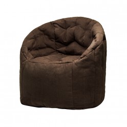 Кресло-мешок DreamBag Пенек велюр Австралия коричневый