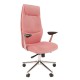 Кресло руководителя Chairman Home VISTA ткань розовый