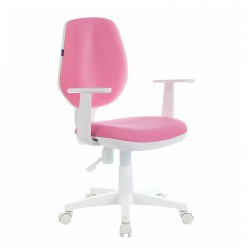 Кресло детское Brabix Fancy MG-201W ткань розовый