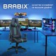 Кресло игровое Brabix GT Carbon GM-120 экокожа черный/зеленый