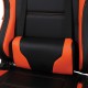 Кресло игровое Brabix GT Racer GM-100 экокожа черный/оранжевый
