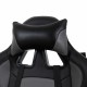 Кресло игровое Brabix GT Racer GM-100 экокожа черный/серый