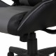 Кресло игровое Brabix GT Racer GM-100 экокожа черный/серый