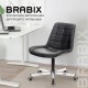 Кресло оператора Brabix Deco MG-316 экокожа черный