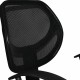 Кресло оператора Brabix Flip MG-305 ткань оранжевый/черный