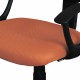 Кресло оператора Brabix Flip MG-305 ткань оранжевый/черный