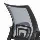 Кресло оператора Brabix Fly MG-396 сетка серый/черный