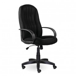 Кресло руководителя Brabix Classic EX-685 ткань E черный