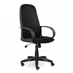 Кресло руководителя Brabix Praktik EX-279 ткань E черный
