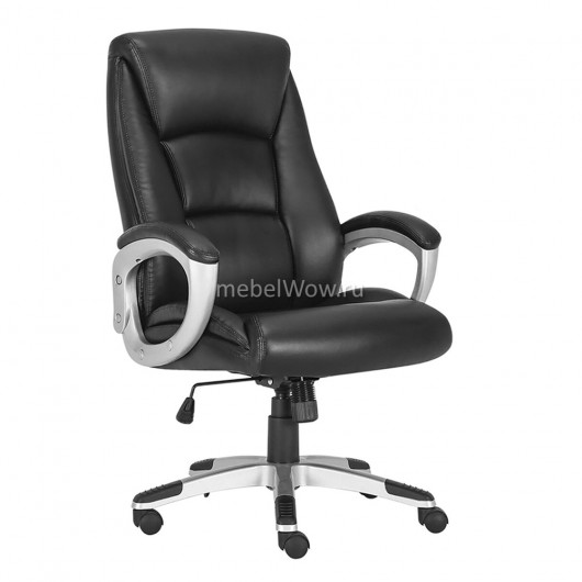 Кресло руководителя Brabix PREMIUM Grand EX-501 кожа рециклированная черный