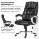 Кресло руководителя Brabix PREMIUM Grand EX-501 кожа рециклированная черный