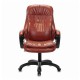 Кресло руководителя Brabix PREMIUM Omega EX-589 экокожа коричневый