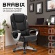 Кресло руководителя Brabix PREMIUM Rest EX-555 экокожа черный