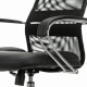 Кресло руководителя Brabix PREMIUM Stalker EX-608 CH ткань/сетка/кожзам черный