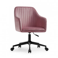 Кресло компьютерное Woodville Tonk темно-розовый/черный
