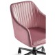 Кресло компьютерное Woodville Tonk темно-розовый/черный