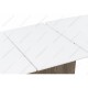 Стол обеденный Woodville Теон 120 лиственница/пластина белая/белый