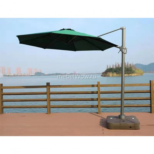 Зонт для кафе Afina AFM-300DG-Green зеленый