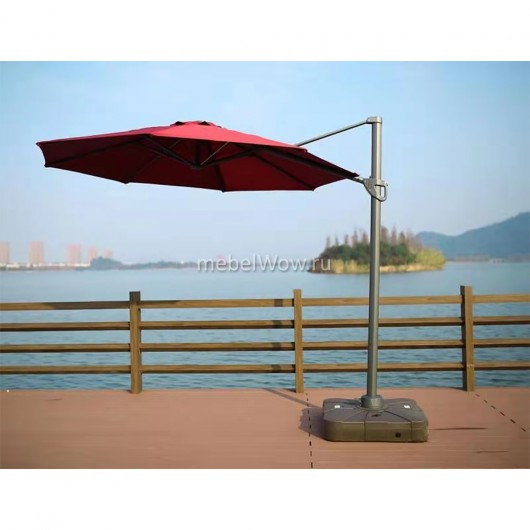 Зонт для кафе Afina AFM-300DR-Bordo бордовый