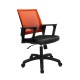 Кресло оператора Riva Chair 1150 TW PL сетка оранжевый