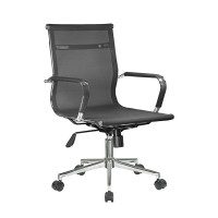 Кресло оператора Riva Chair 6001-2SE сетка черный