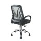 Кресло оператора Riva Chair 8099E ткань/сетка серый